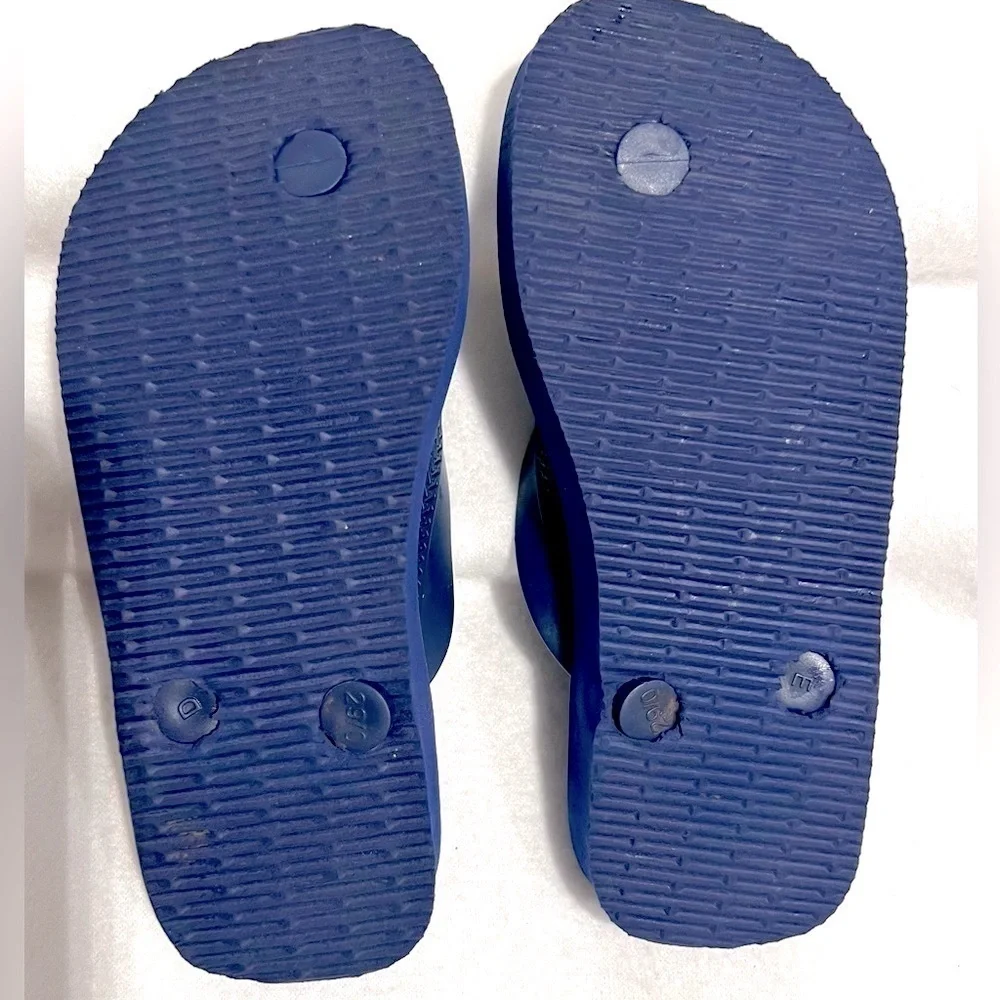 Haviana Marvel Spider Man Flip Flops Size 13C/1Y NWOT